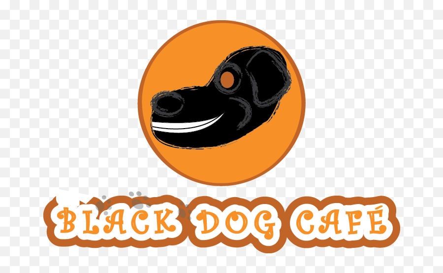 Modern Bold Cafe Logo Design For Black Dog Cafe By Zak Emoji,Black Dog Logo