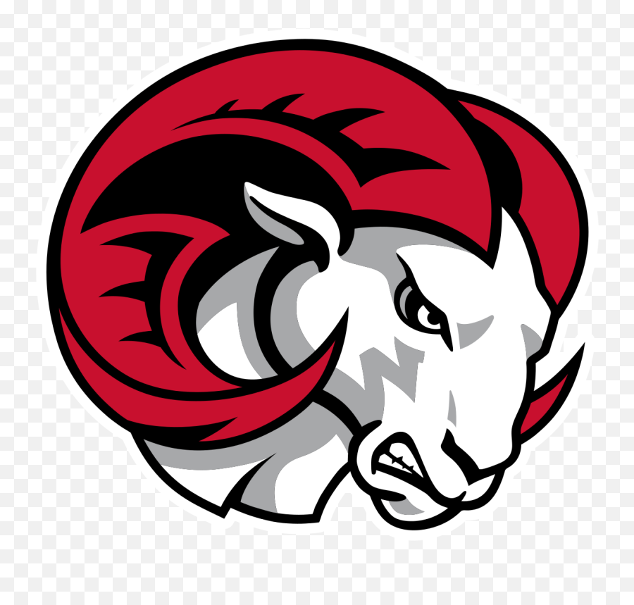 Eric Dickerson Rams Logo Clipart - Winston Salem State University Mascot Emoji,Rams Logo