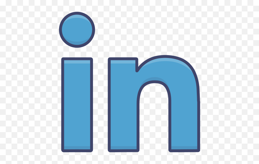Linkedin Logo Social Media Free Icon - Vertical Emoji,Linkedin Logo