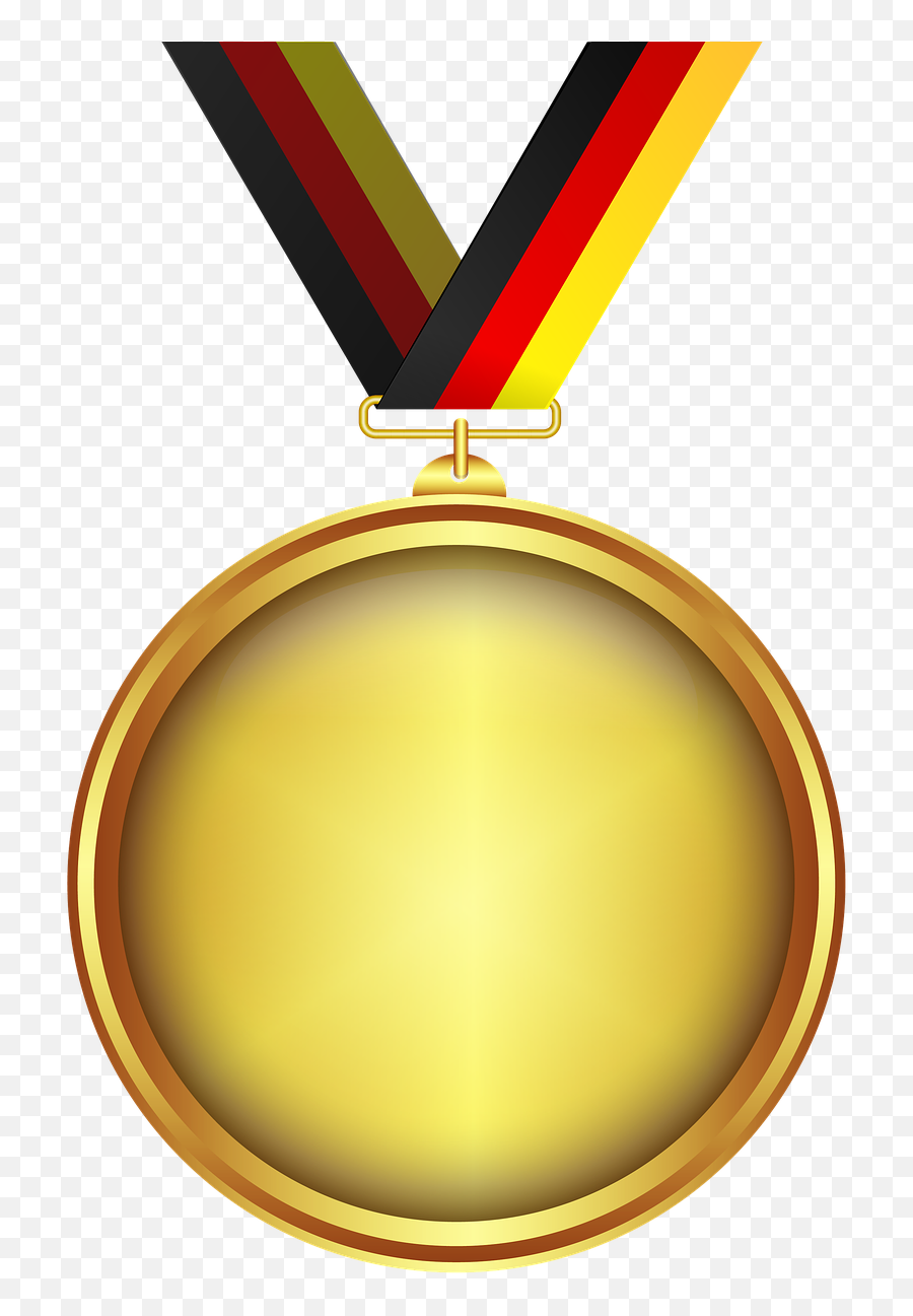 Medal Clipart Transparent Background Medal Transparent - Gold Medal Png Emoji,Medal Clipart