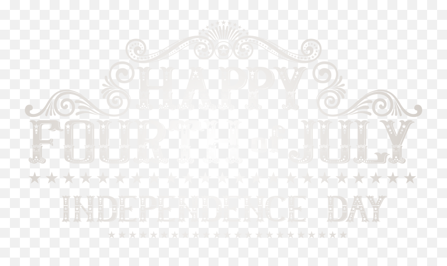 Happy 4th July Vintage Png Clip Art Image - Happy 4th Of July Black And White Clipart Emoji,Happy 4th Of July Clipart