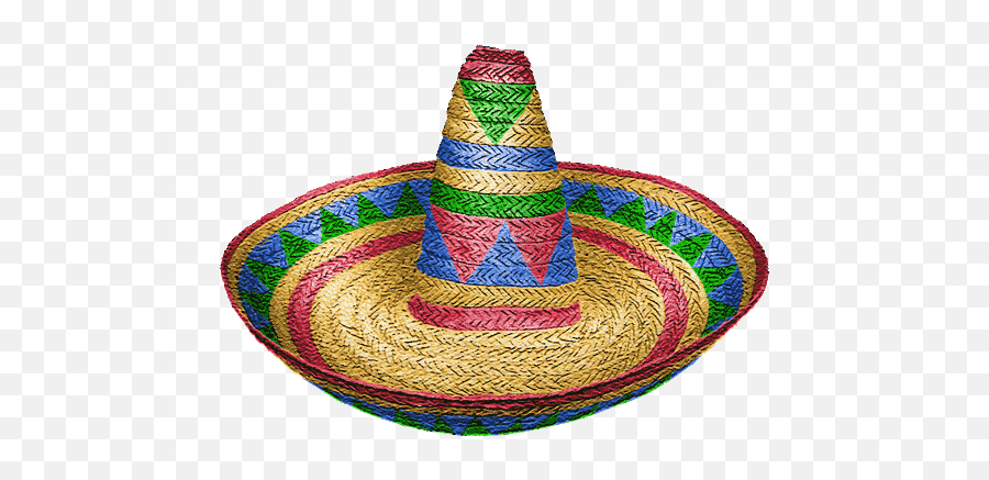 Mexican Party - Costume Hat Emoji,Sombreros Clipart