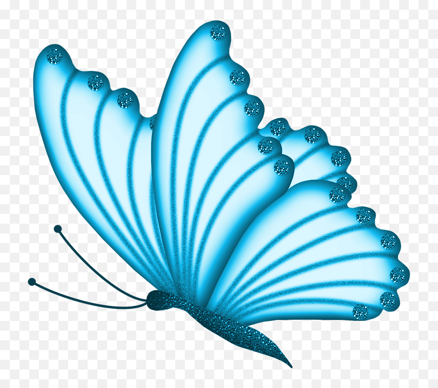 Beautiful Butterfly Clip Art - Blue Beautiful Butterfly Clip Art Emoji,Beautiful Clipart