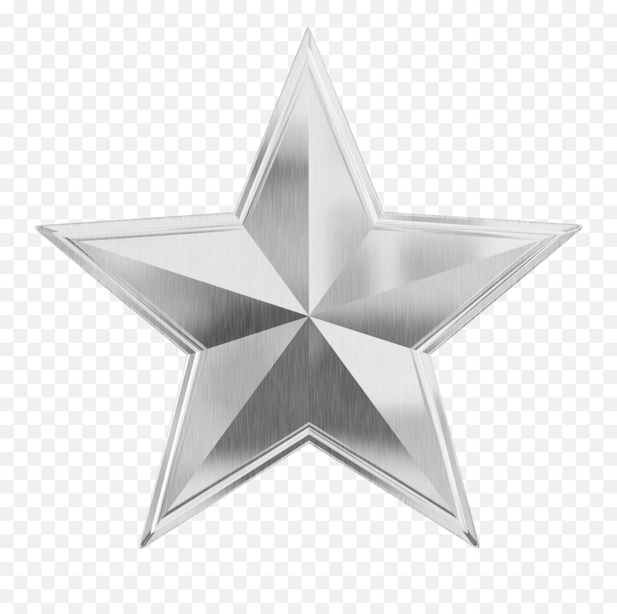 Download Silver Star Png Image For Free - Platinum Star Emoji,Star Transparent