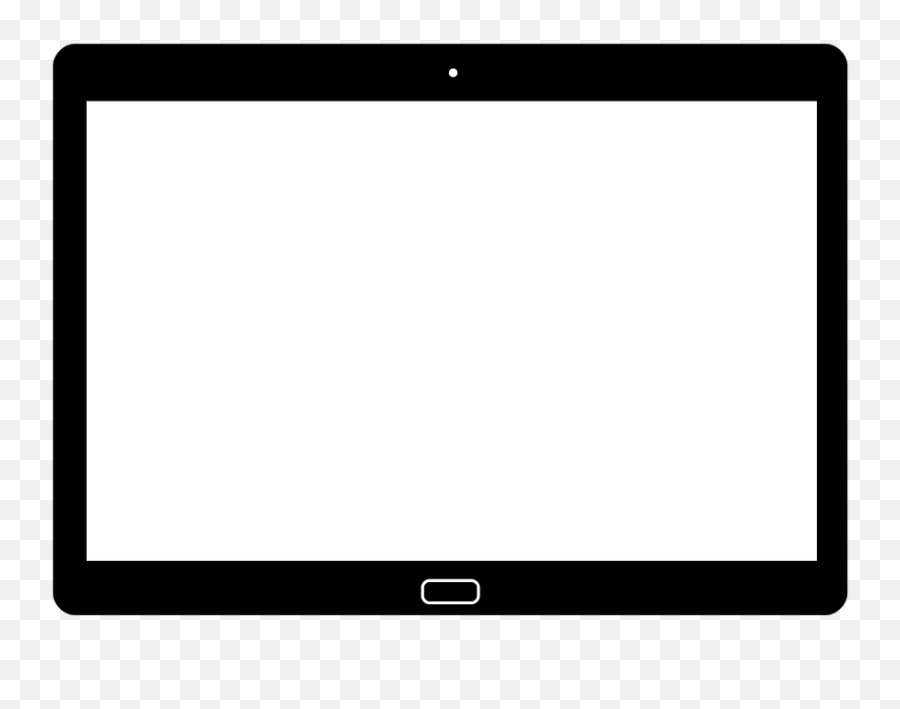 Tablet Png Pc Tablet Ipad Clipart Free - Ipad No Screen No Background Emoji,Ipad Clipart