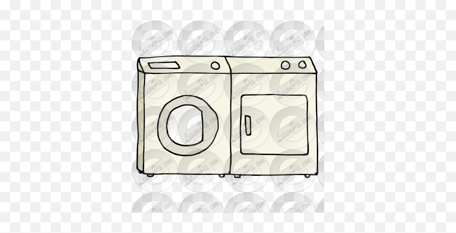 Washer And Dryer Picture For Classroom Therapy Use - Great Blank Emoji,Washing Machines Clipart