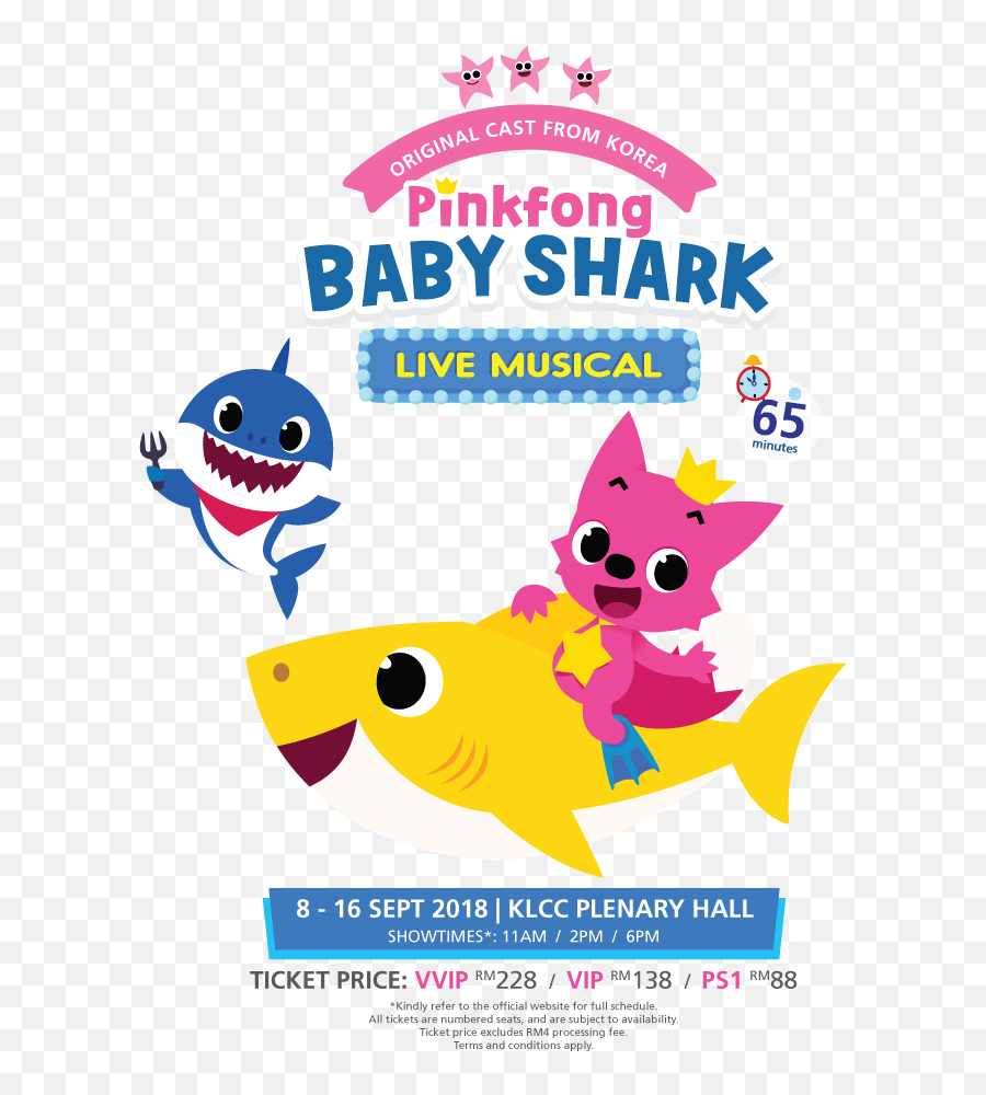 Download Hd Pinkfong Baby Shark Live - Pinkfong Baby Shark Live Musical Emoji,Baby Shark Png