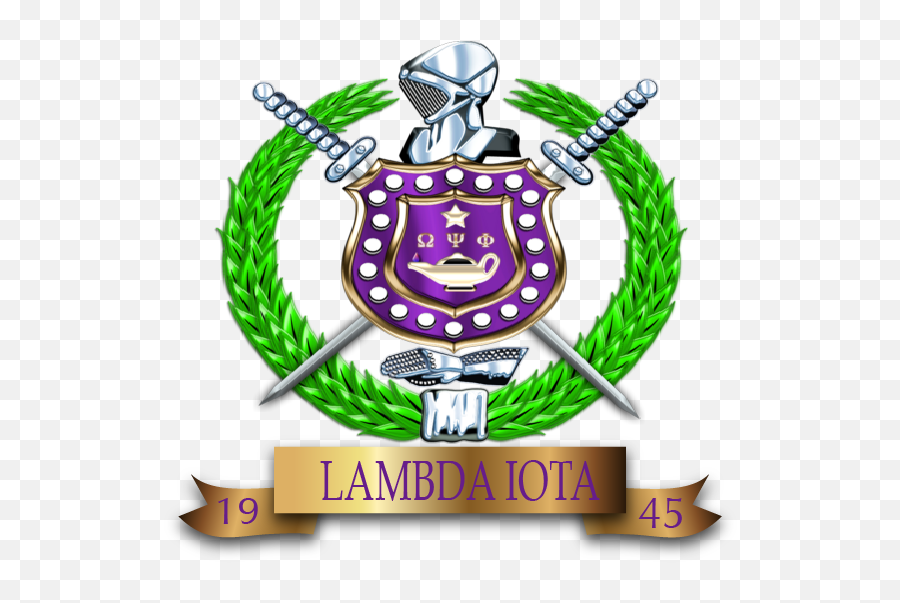 Lambda Iota Omega Psi Phi Fraternity Inc - Omega Psi Phi Shield Png Emoji,Omega Psi Phi Logo