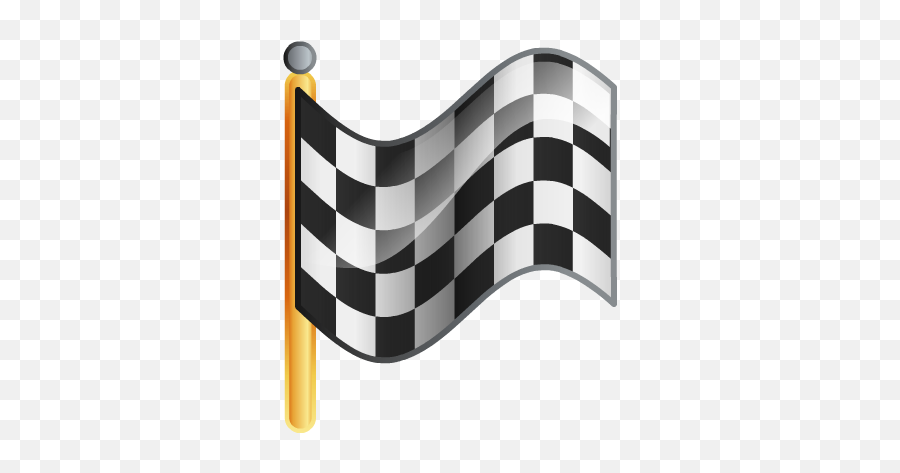 Checkered Flag Goal Icon - Goal Flag Icon 3d Emoji,Checkered Flag Png