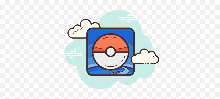 Pokemon Go Icon - Tiktok Icon Aesthetic Cloud Emoji,Pokemon Go Logo Png