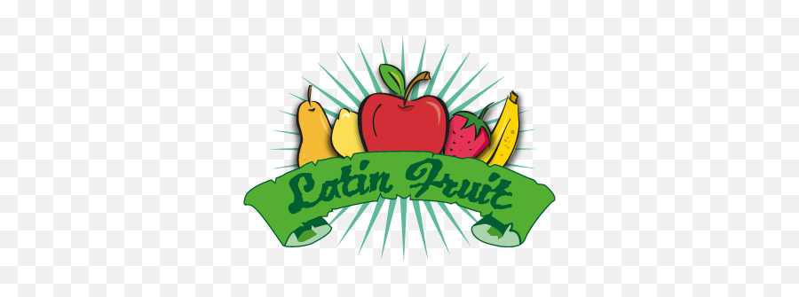 Latin Fruit Vector Logo - Fruit Vector Logo Png Emoji,Fruit Of The Loom Logo