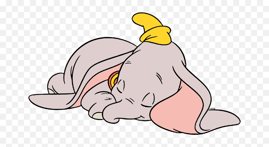 Dumbo Clip Art Disney Clip Art Galore Emoji,Asleep Clipart