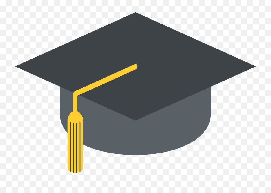Graduation Cap Emoji Clipart - Graduation Cap Clipart Free,Grad Cap Clipart