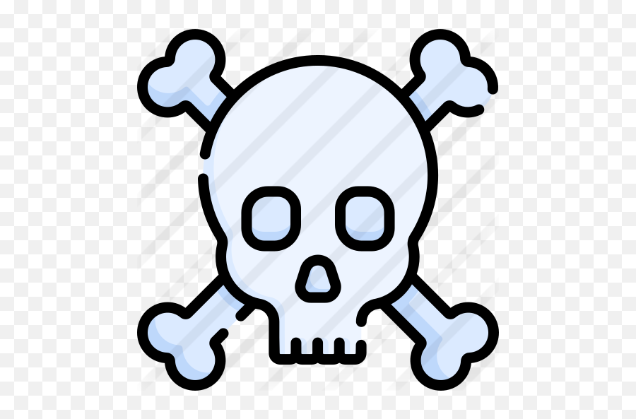 Skull - Free Halloween Icons Skull And Crossbones Emoji,Skull Transparent