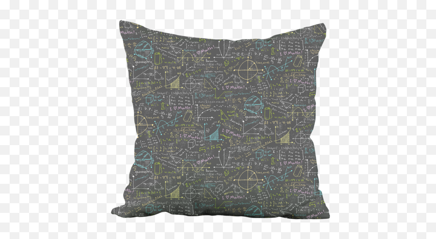 Download Math Lessons Pillow - Cafepress Math Lessons Emoji,Pillow Clipart Png