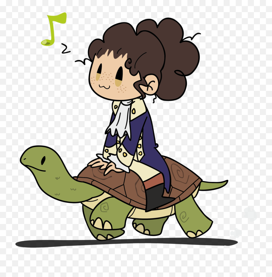 Hamilton Turtle Fan Art Drawing - Turtle Png Download 1024 Emoji,Cute Turtle Clipart