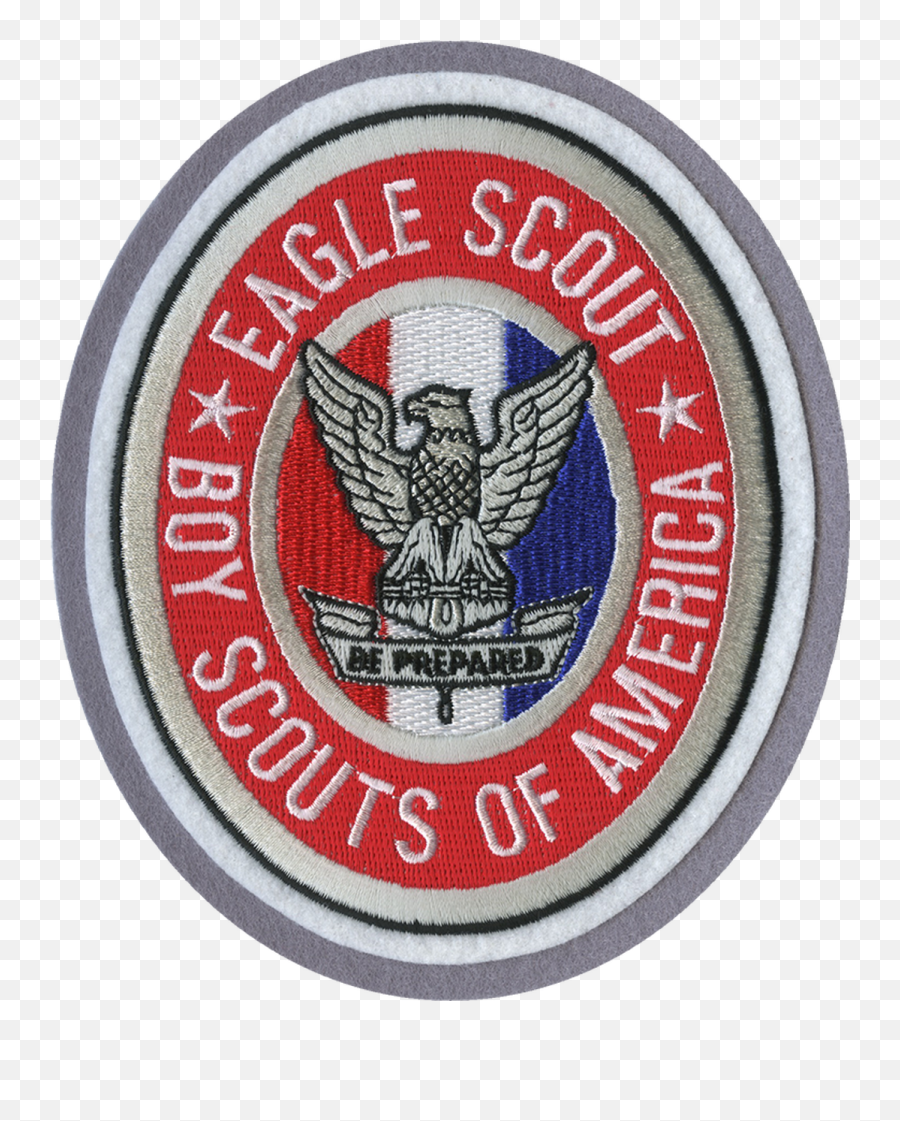 Eagle Badge Oval Letterman Jacket Patch - Eagle Scout Emoji,Eagle Scout Logo