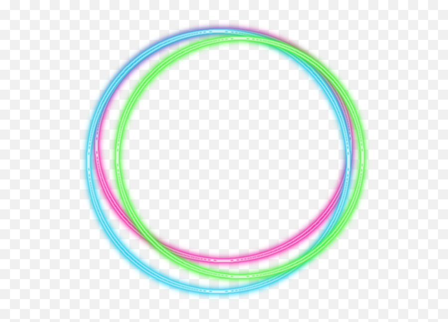 Neon Circle Light Effect Transparent - Circulo Neon Png Gif Emoji,Neon Png