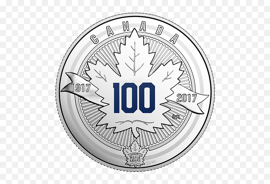 2017 Toronto Maple Leafs 100th Anniversary Coin Pack The - Toronto Maple Leafs Emoji,Toronto Maple Leafs Logo