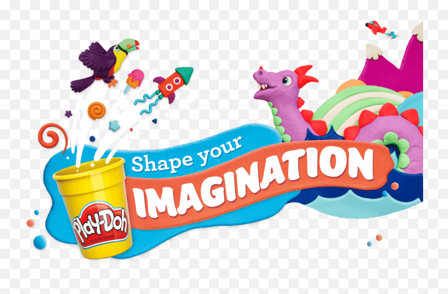 Play - Playdoh Shape Your Imagination Emoji,Play Doh Logo