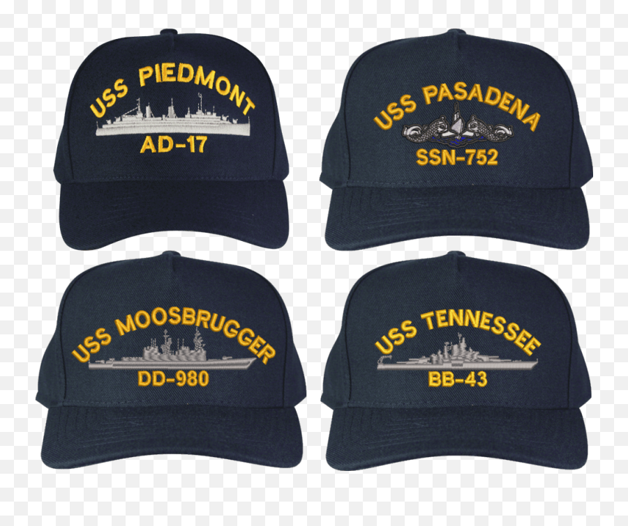 United States Navy Custom Embroidered - Us Navy Ship Cap Emoji,Seabees Logo