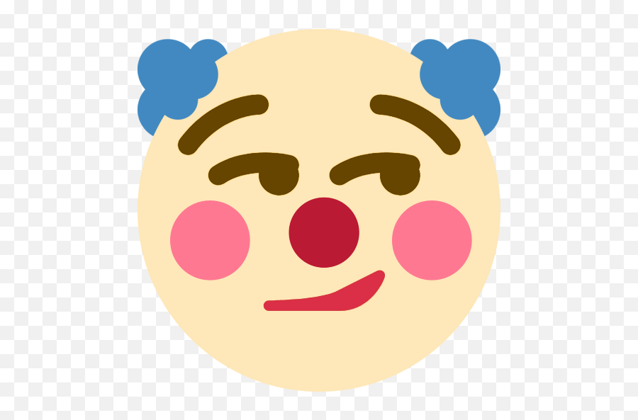 Clownsmirk Emoji,Clown Emoji Transparent