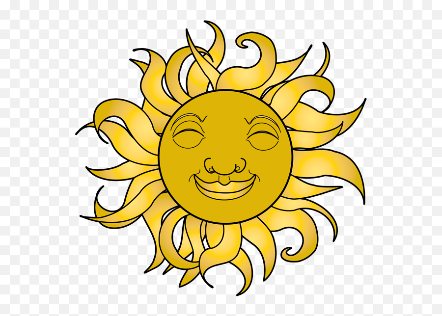 Happy Sun Clipart - Smiling Sun Emoji,Sunshine Clipart