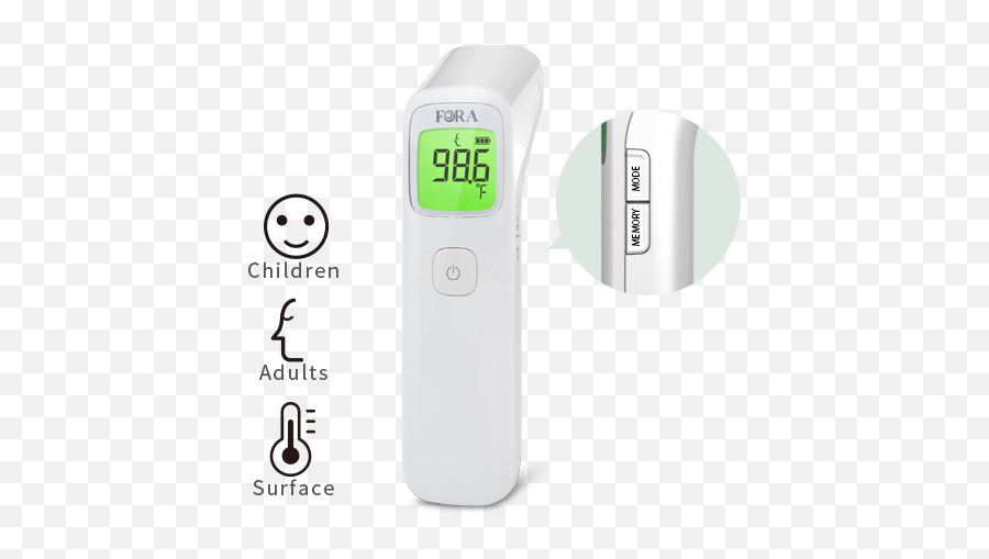 Fora Ir42 Thermometer - Foracare Fora Ir42 Emoji,Thermometer Clipart