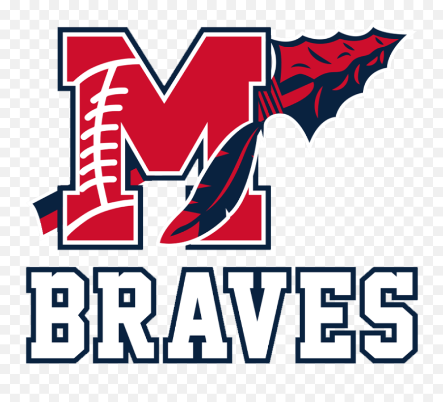 Manalapan Braves - Braves Logo Horizontal Emoji,Braves Logo