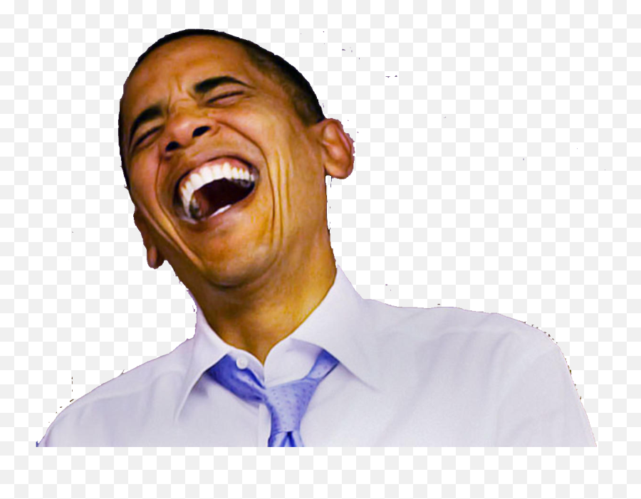 Download Obama Laughing Png - Png Laughing Emoji,Laughing Png