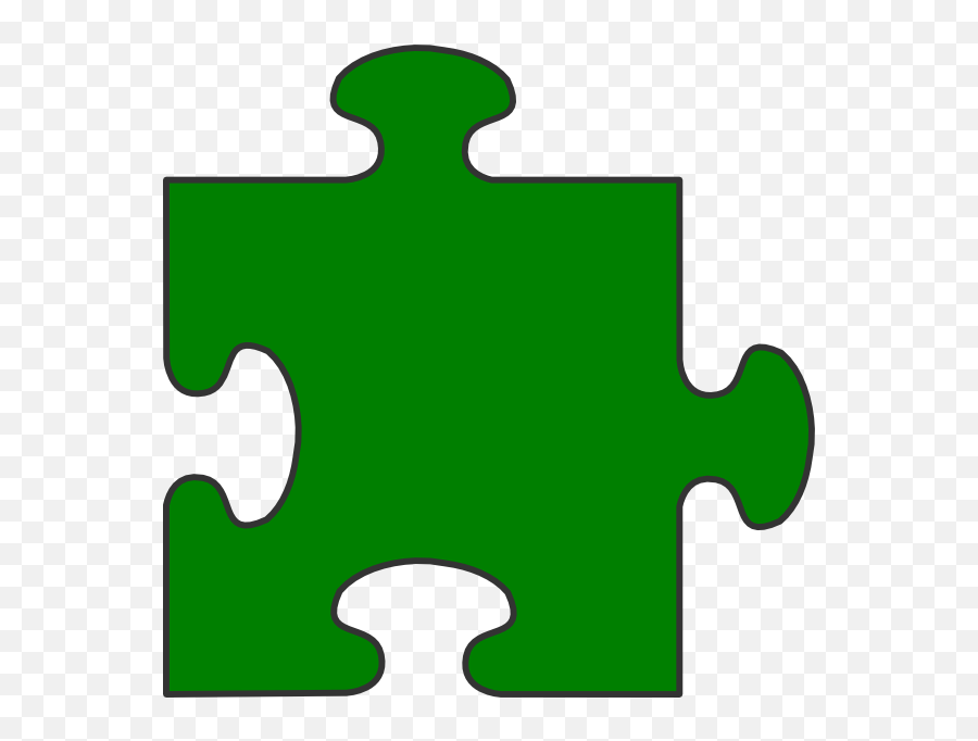 Autism Puzzle Piece Png - Green Autism Puzzle Piece Clip Art Puzzle Piece Green Emoji,Puzzle Piece Png
