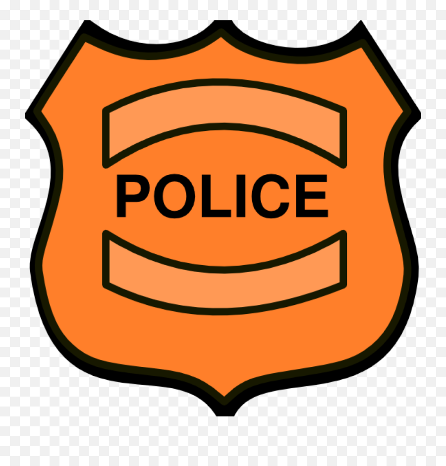 Clipart Police Badge Clipart Police - Dibujos De Placas De Policía Emoji,Policeman Clipart