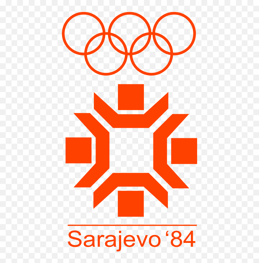 Jia Hong Sarajevo Olympics - 1984 Winter Olympics Logo Emoji,Olympics Logo