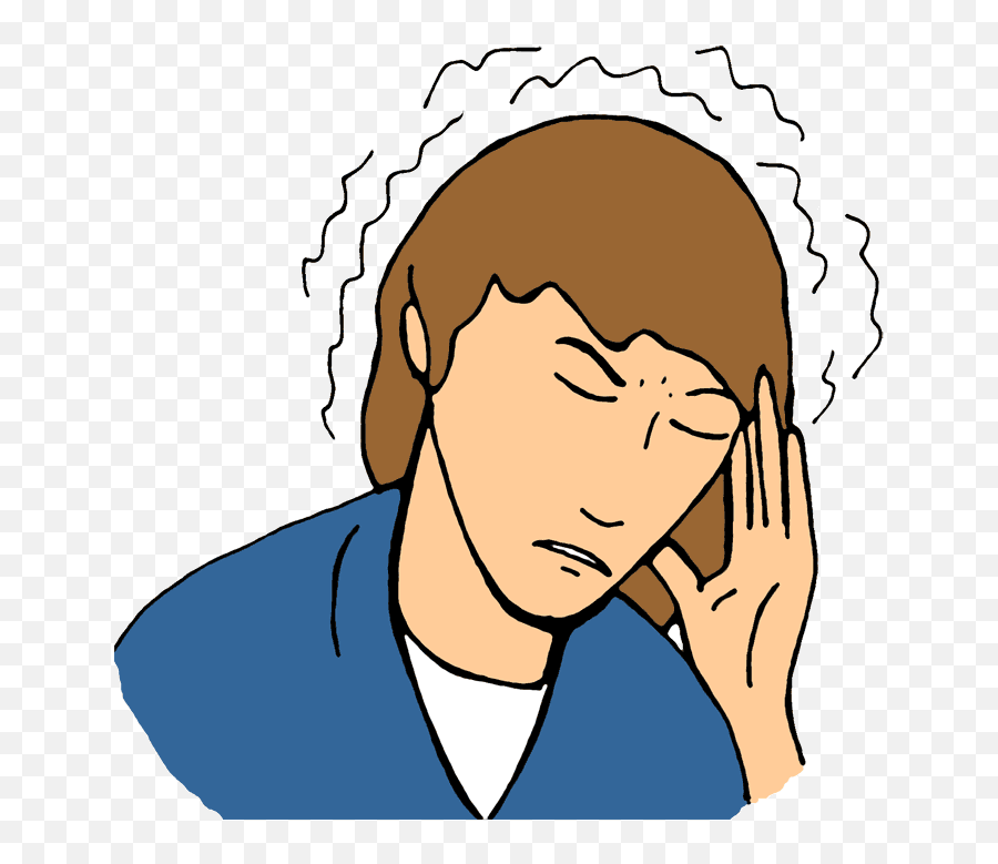 Lifestyle 1d - Have A Headache Clipart Emoji,Pain Clipart