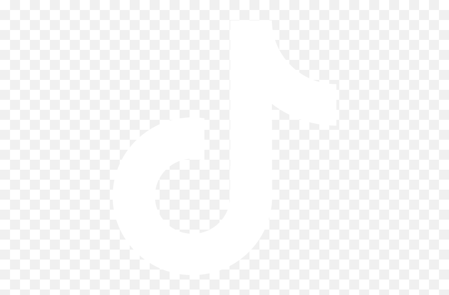 White Tiktok Icon - Tiktok Logo Zwart Wit Emoji,Tiktok Logo