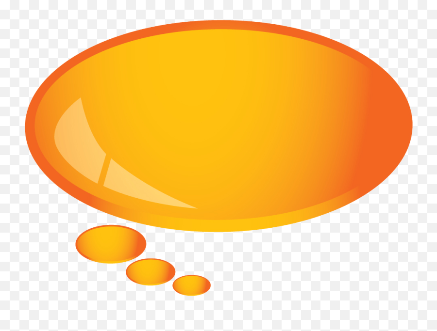 Bubble Image Free - Speech Bubbles Clipart Full Size Speech Bubble Clipart Orange Emoji,Bubbles Clipart