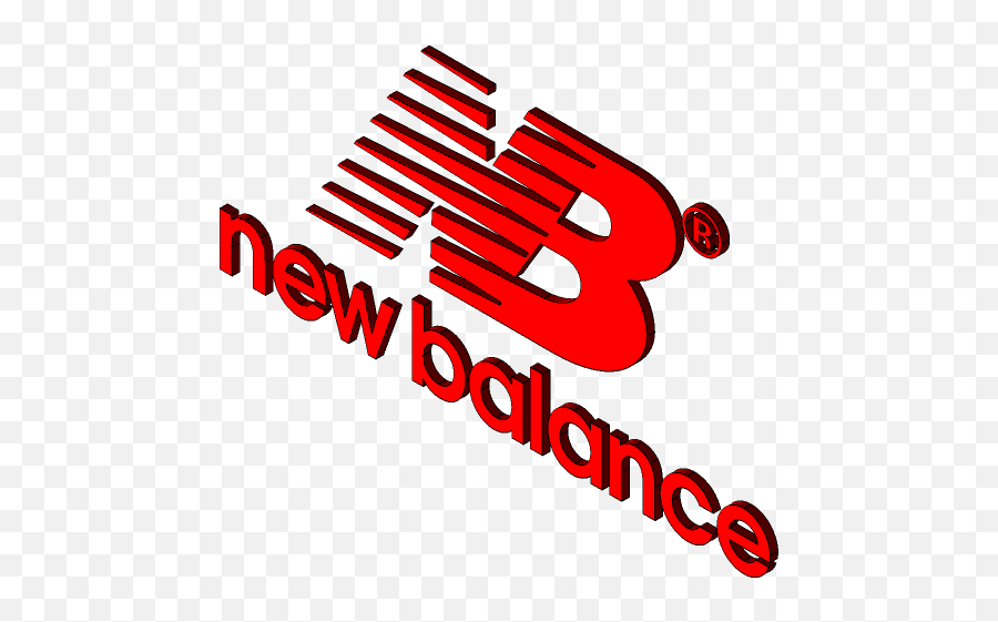 Logo New Balance - 3d New Balance Logo Png Emoji,New Balance Logo