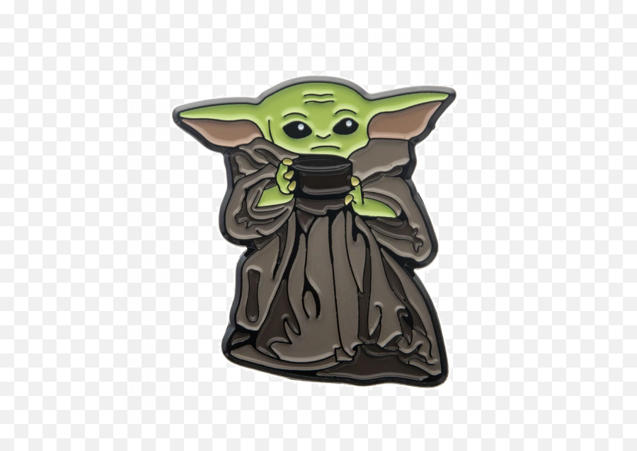 Buy Your Baby Yoda Pin Badge Emoji,Baby Yoda Transparent