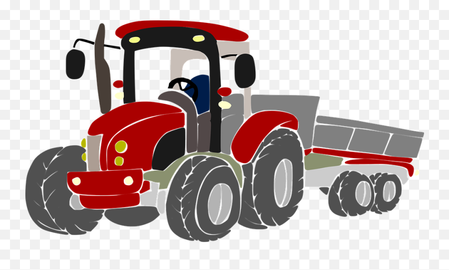 Tractor Farmer Field - Free Vector Graphic On Pixabay Emoji,Farmer On Tractor Clipart