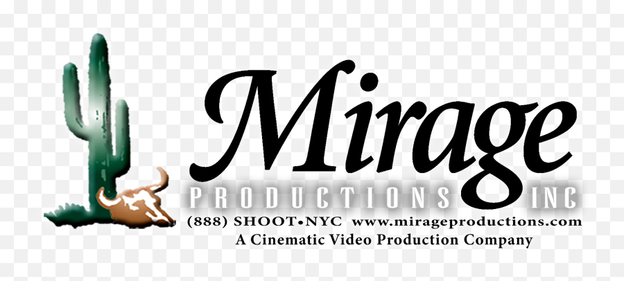 Mirage Productions Inc Emoji,Production Company Logo