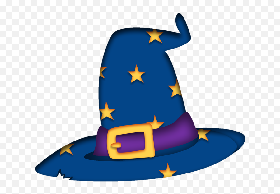 Witch Hat Clipart Decor Transparent - Blue Witch Hat Clipart Emoji,Witch Hat Clipart
