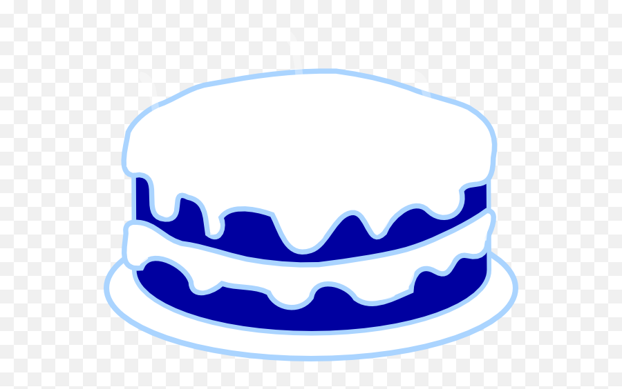 Plain Birthday Cake Clipart - Plain Birthday Cake Clipart Emoji,Cakes Clipart