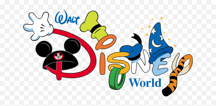 Walt Disney World Parks - Clip Art Disney World Logo Emoji,Disney Logo