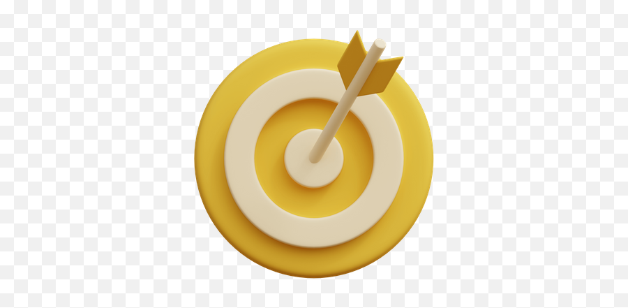 Premium Target 3d Illustration Download In Png Obj Or Blend Emoji,Target Icon Png