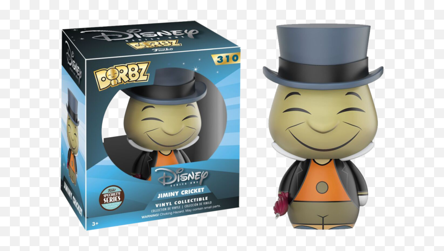 Pinocchio - Jiminy Cricket Dorbz Vinyl Figure Emoji,Jiminy Cricket Png