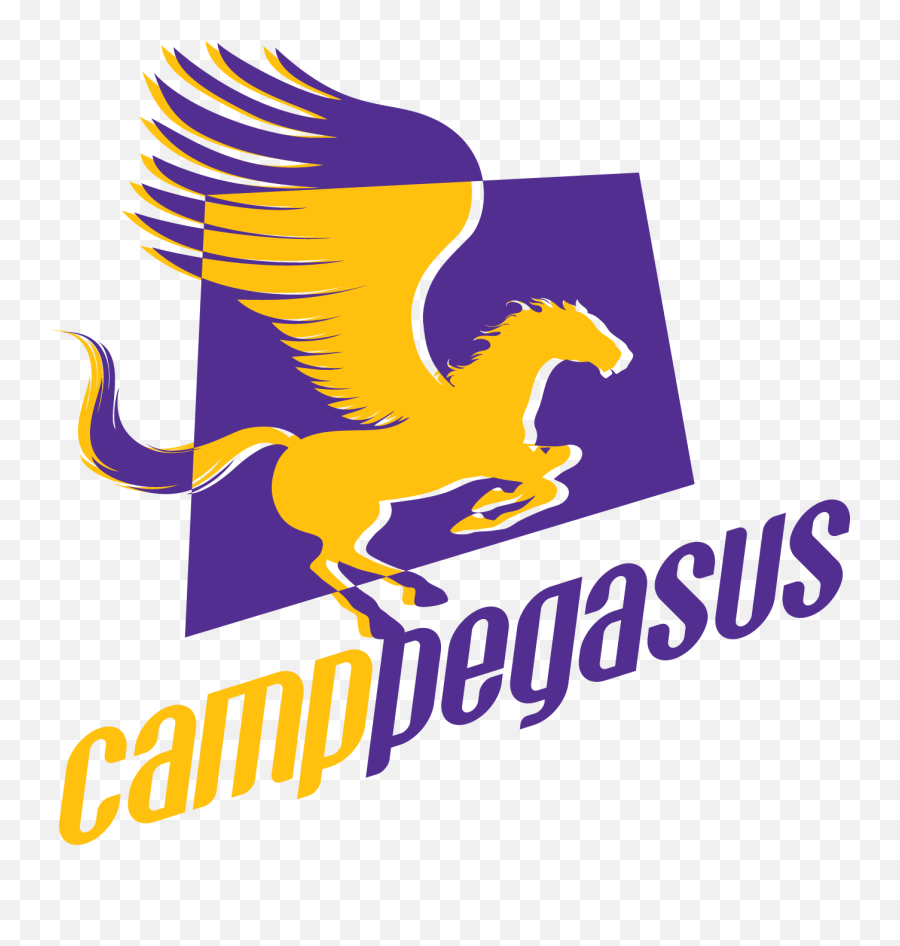 Camp Pegasus U2014 Emoji,Yellow Horse Logo