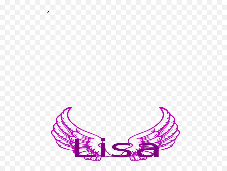 Pink Angel Wings Clip Art At Clkercom - Vector Clip Art Ilkan Günüç Emoji,Angel Wings Clipart