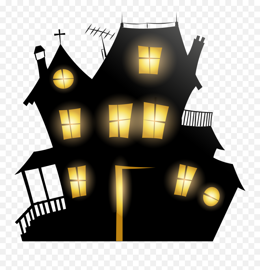Halloween Haunted House Png 12 - Fiction Emoji,House Png