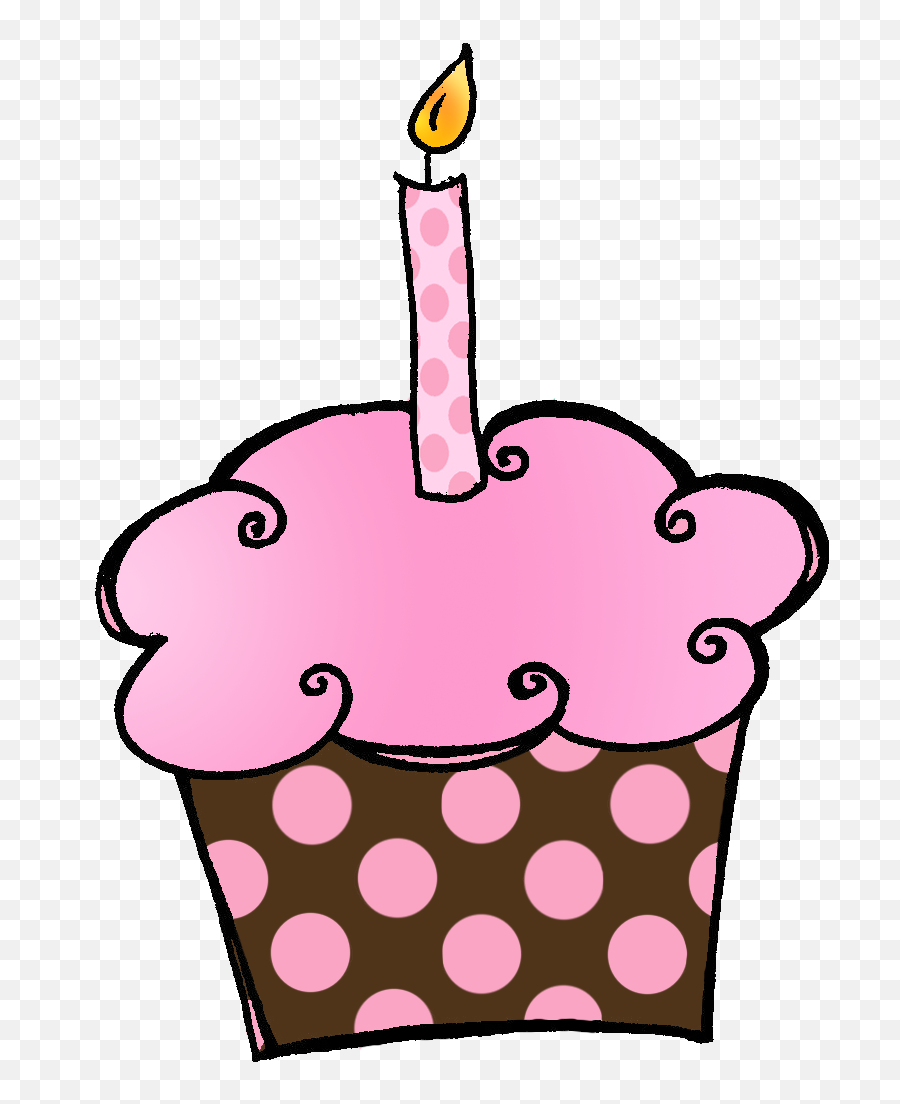 Birthday Cupcakes Clipart - Itu0027s My Birthday Month October Birthday Cupcake Clip Art Emoji,Cupcakes Clipart
