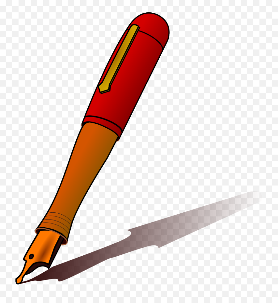 School Supplies Clipart - Pen Animated Emoji,School Supplies Clipart